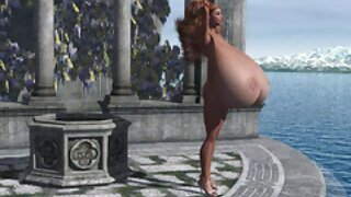 Tête noire avec de petits seins mignons pose nue pour gagner une porno de grosses femmes bite
